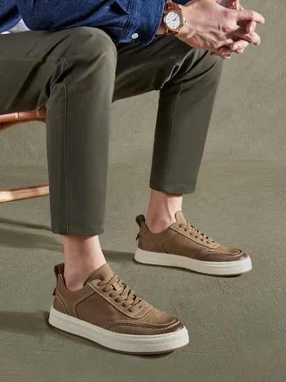 男の高級ドレスシューズデザイナートップレザーレース